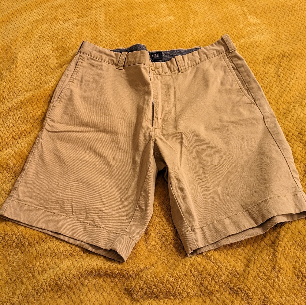 J Crew Flex Chino Shorts